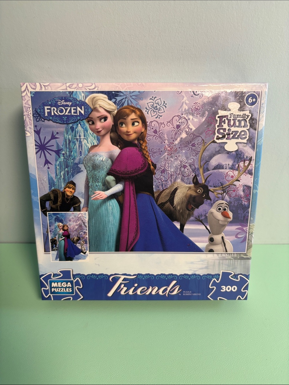 Disney Frozen Friends Family Fun Size 300 Piece Puzzle, Age 6+